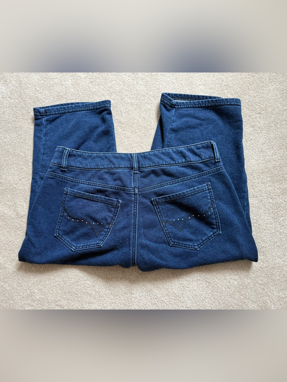 Riders by Lee Stretch Denim Mid-Rise Cropped Jean - Picture 4 of 4